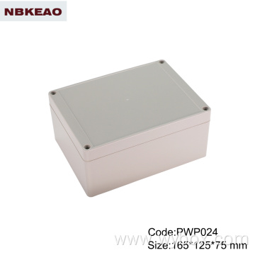 PWP024 Plastic waterproof electronic enclosure terminal box waterproof enclosure plastic outdoor electrical enclosures custom